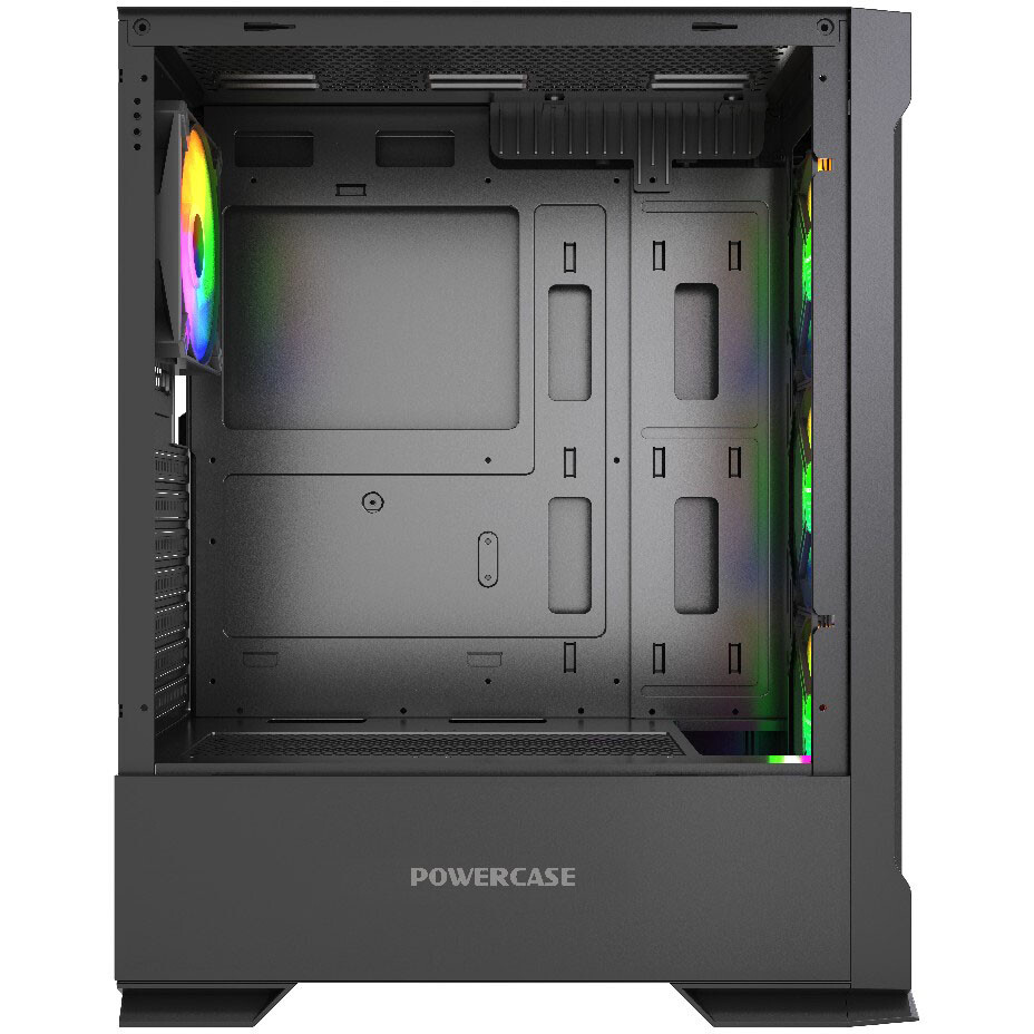 Корпус Powercase Mistral AZ4B ARGB Black - CMAZB-A4 - фото 4
