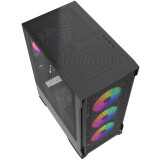 Корпус Powercase Mistral AZ4B ARGB Black (CMAZB-A4)