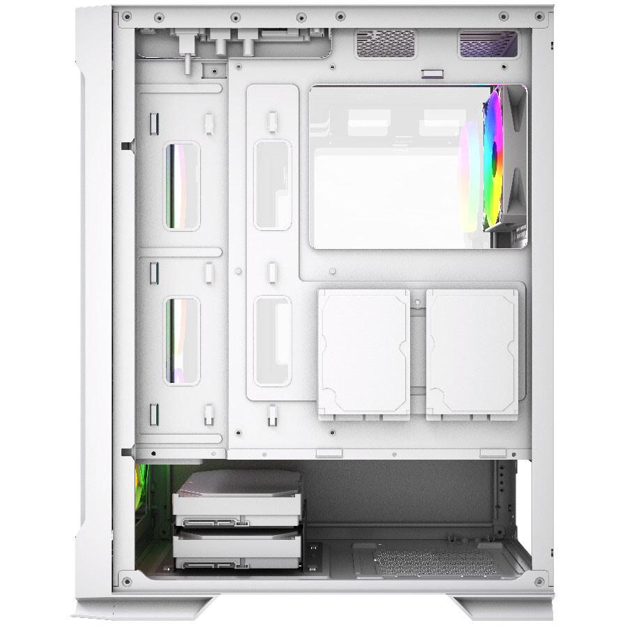 Корпус Powercase Mistral AZ4W ARGB White - CMAZW-A4 - фото 5