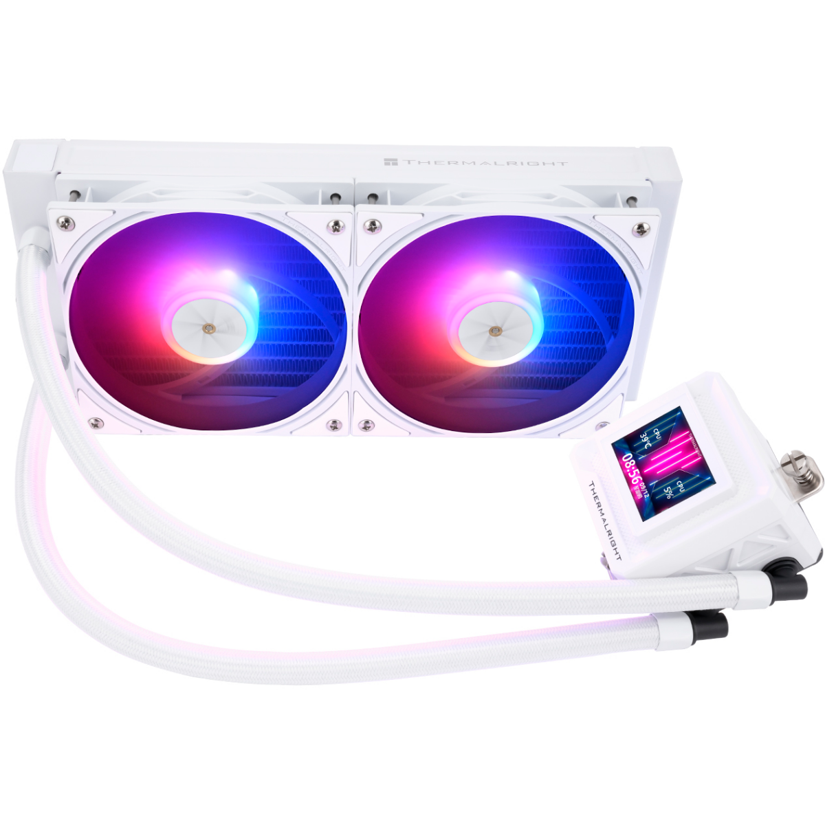 Система жидкостного охлаждения Thermalright Frozen Warframe 240 SE ARGB White - F-WFRAME-SE-240-ARGB-WH