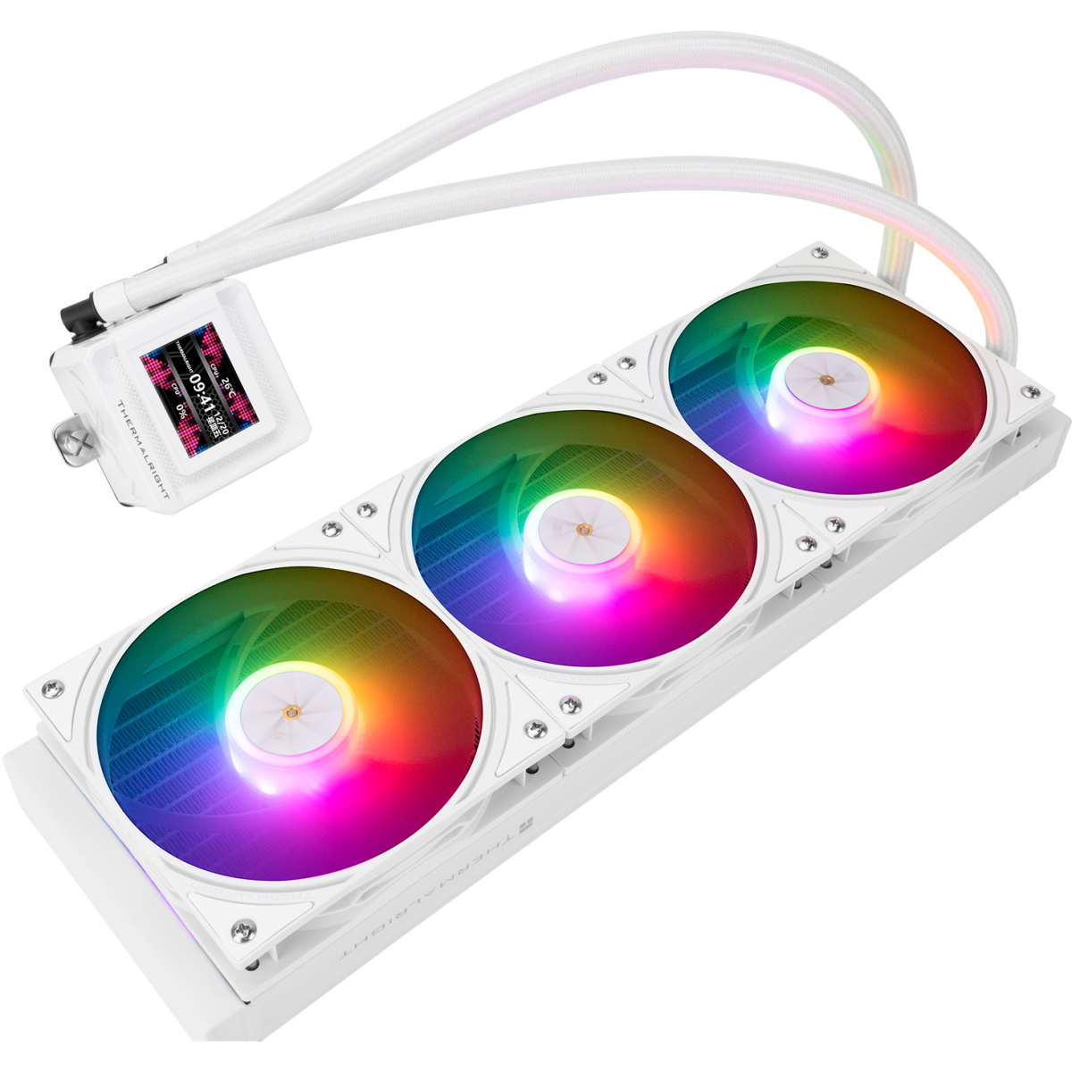 Система жидкостного охлаждения Thermalright Frozen Warframe 360 SE ARGB White - F-WFRAME-SE-360-ARGB-WH - фото 4