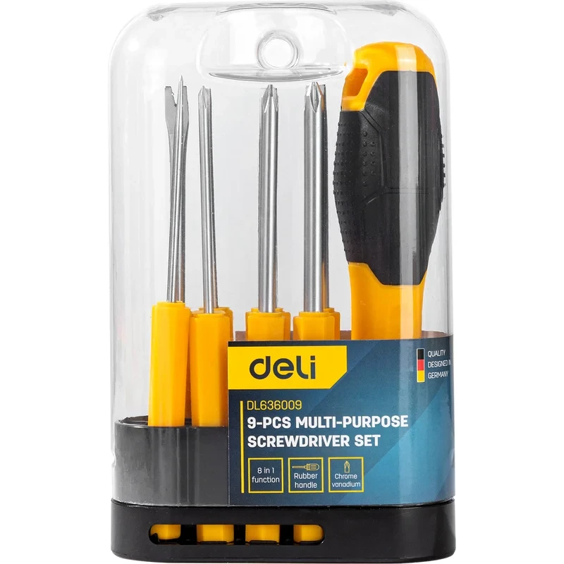 Отвёртка Deli 8-в-1 DL636009 - фото 2