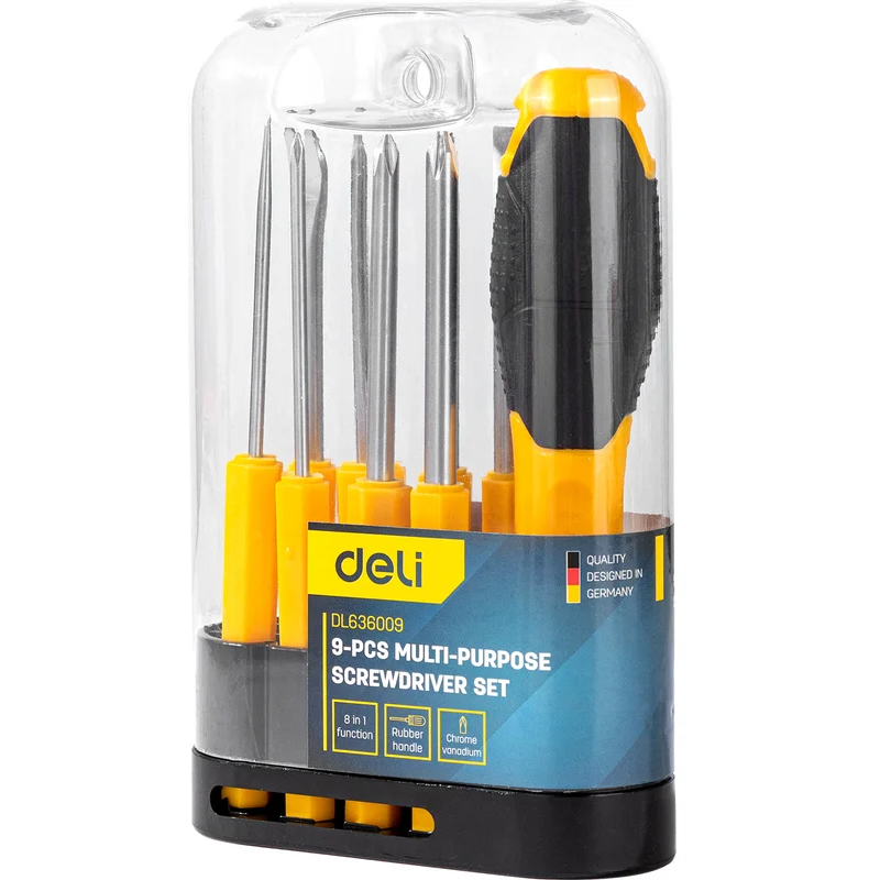 Отвёртка Deli 8-в-1 DL636009 - фото 3