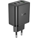 Сетевое зарядное устройство HOCO N51 Black (6942007641098)