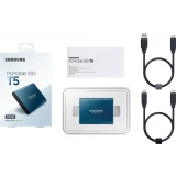..... Внешний накопитель SSD 500Gb Samsung T5 (MU-PA500B) (2554) Б/У (MU-PA500B/WW)