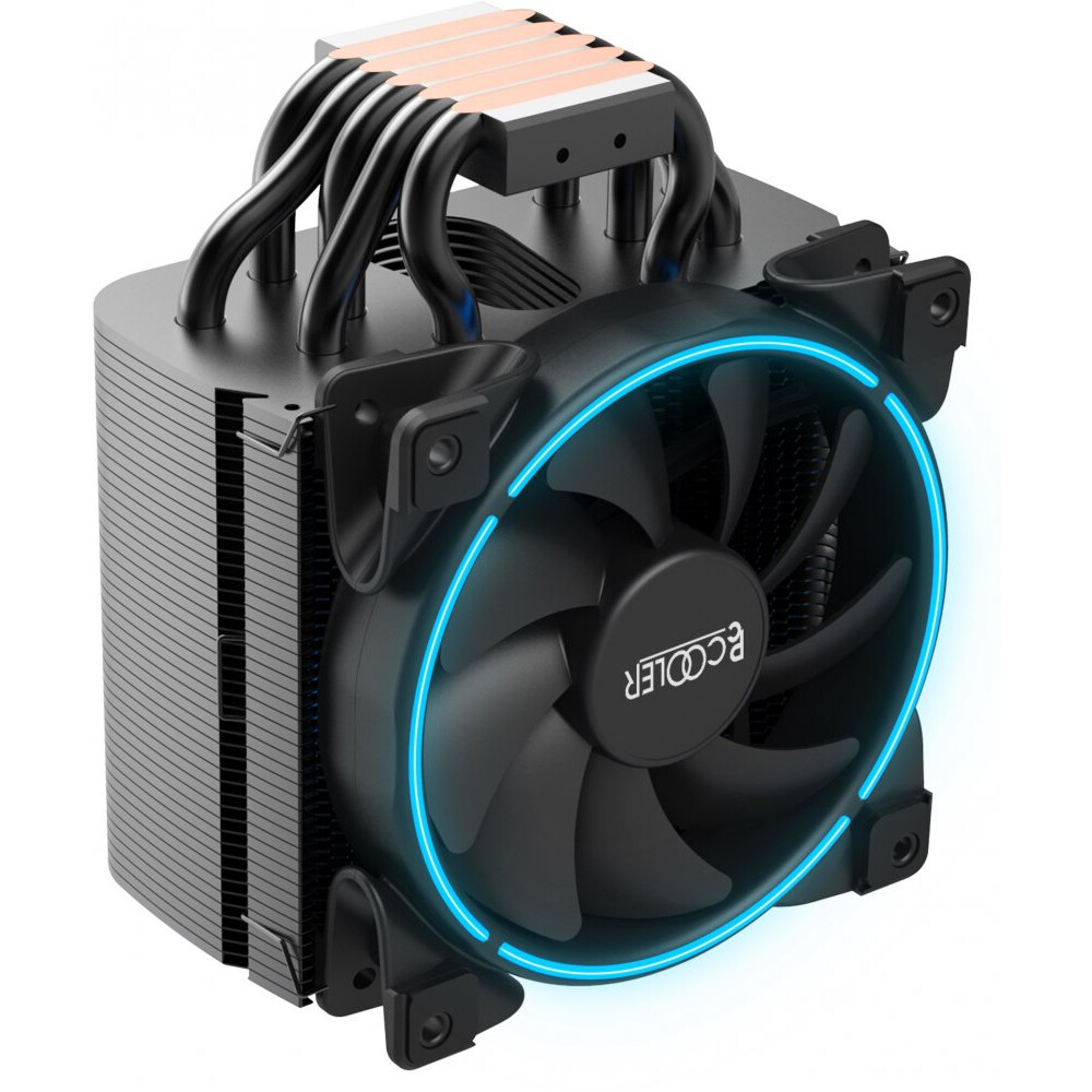 Кулер PCcooler GI-H58UB CORONA B Blue LED - фото 4