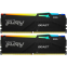 Оперативная память 32Gb DDR5 6000MHz Kingston Fury Beast Black RGB (KF560C30BBEAK2-32) (2x16Gb KIT)