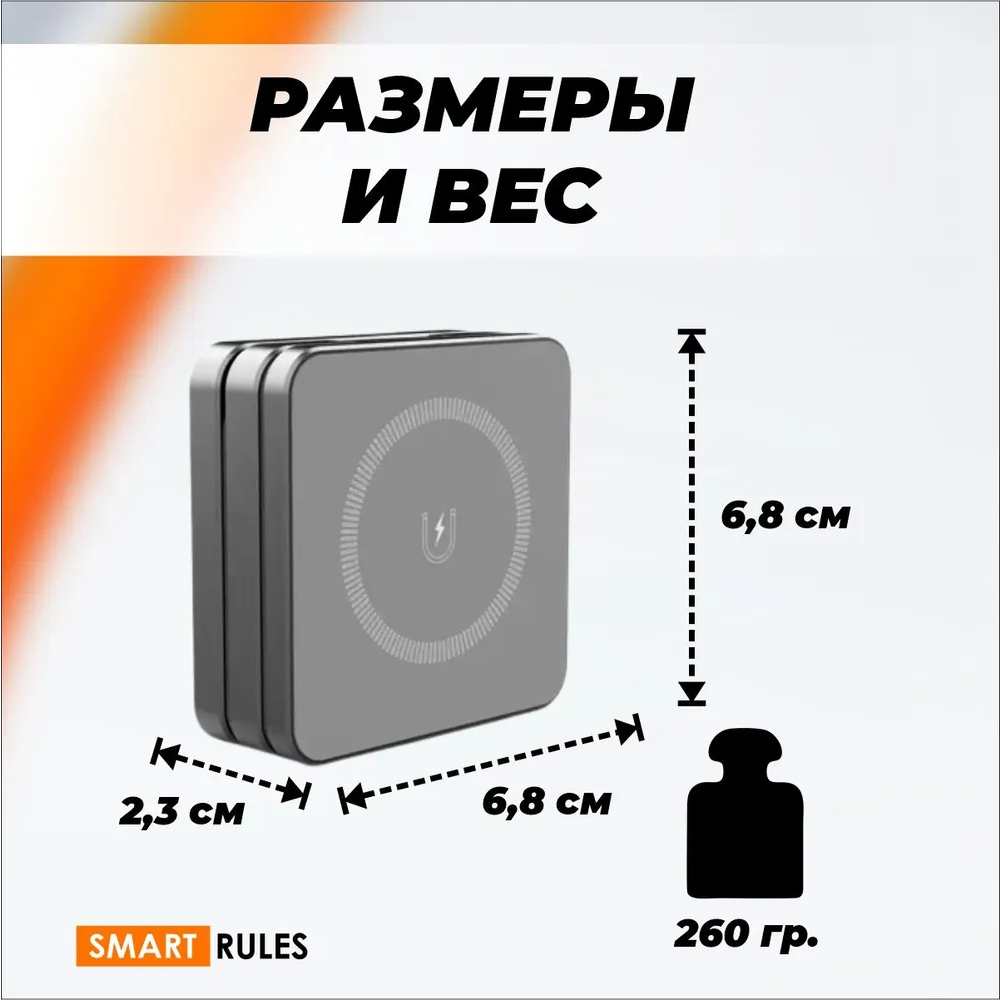 Беспроводное зарядное устройство SmartiNext SN-iW-30G - фото 5