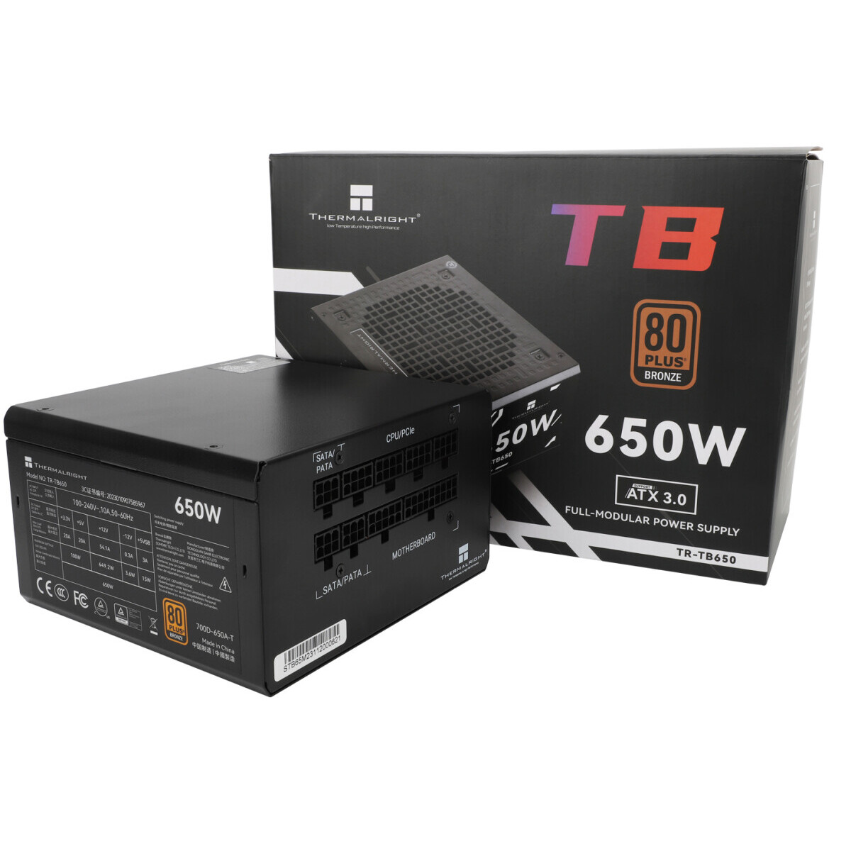 Блок питания 650W Thermalright TR-TB650 - фото 5