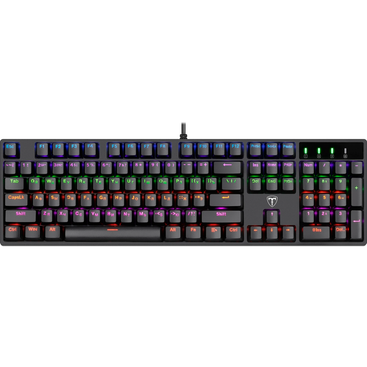 Клавиатура T-Line Rebel Black (72376)