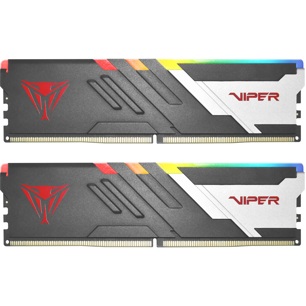 Оперативная память 64Gb DDR5 6000MHz Patriot Viper Venom RGB (PVVR564G600C30K) (2x32Gb KIT)