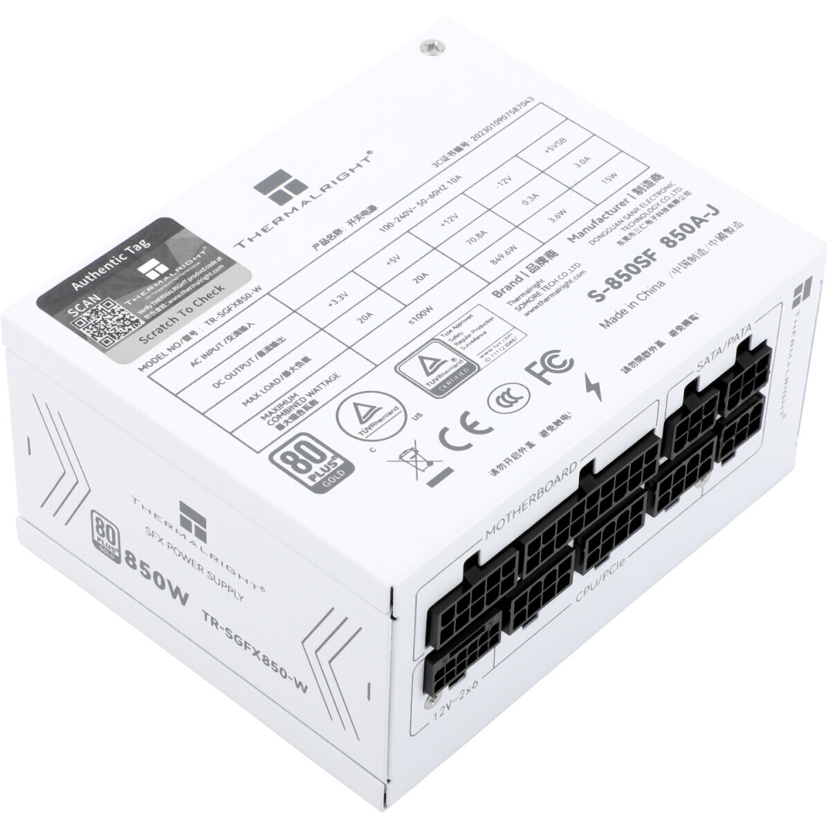 Блок питания 850W Thermalright TR-SGFX850W - TR-SGFX 850W - фото 4
