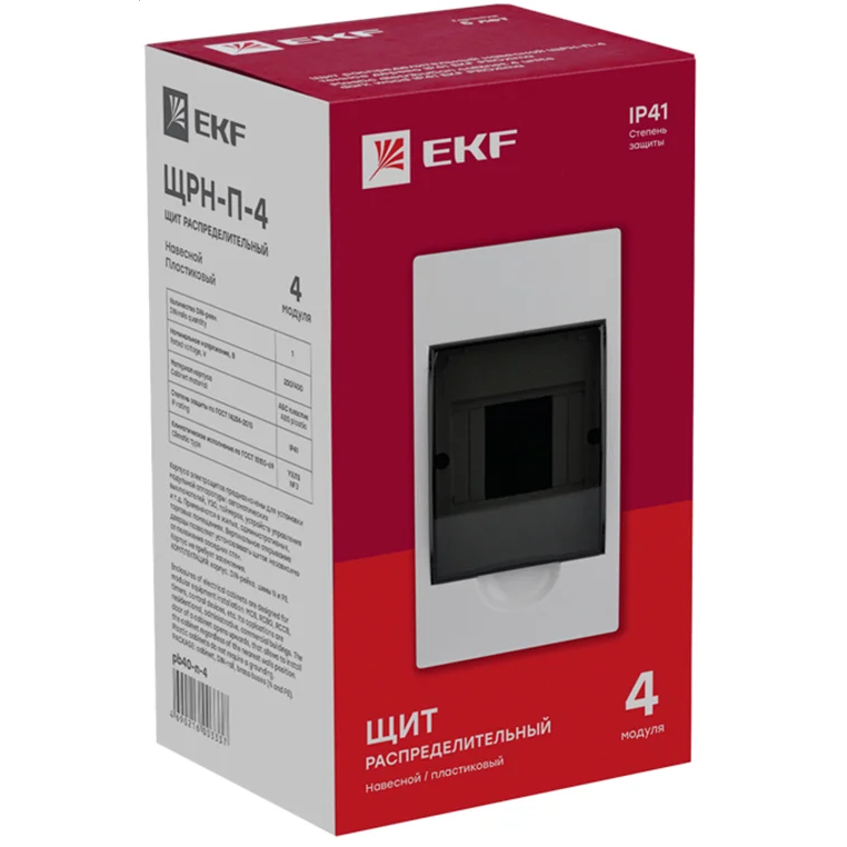 Распределительный щит EKF ЩРН-П-4 (pb40-n-4) - фото 4