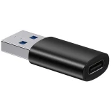 Переходник USB A (M) - USB Type-C (F), Baseus ZJJQ000101