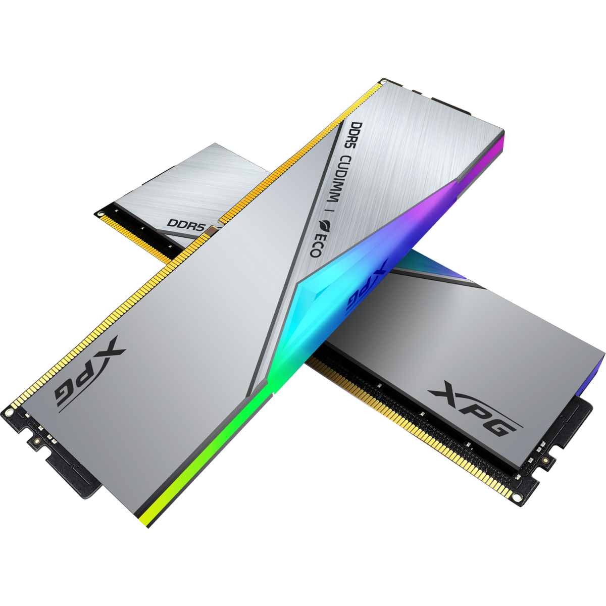 Оперативная память 48Gb DDR5 8800MHz ADATA XPG Lancer RGB CUDIMM (AX5CU8800C4224G-DCLACRSG) (2x24Gb KIT) - фото 4