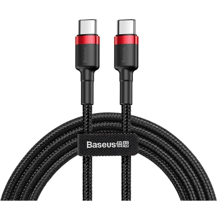 Кабель USB Type-C - USB Type-C, 1м, Baseus CATKLF-G91