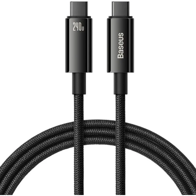 Кабель USB Type-C - USB Type-C, 2м, Baseus CAWJ040101