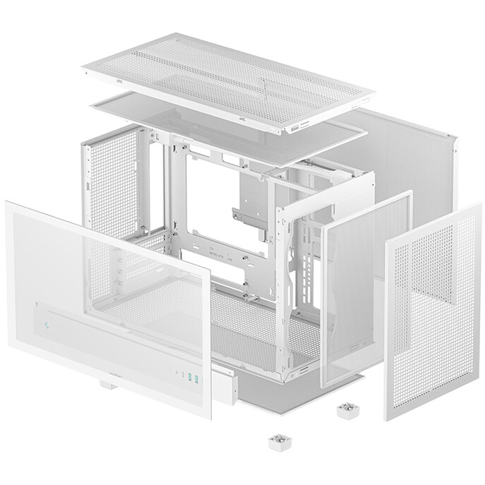 Корпус DeepCool CH260 White - R-CH260-WHNGM0-G-1 - фото 10
