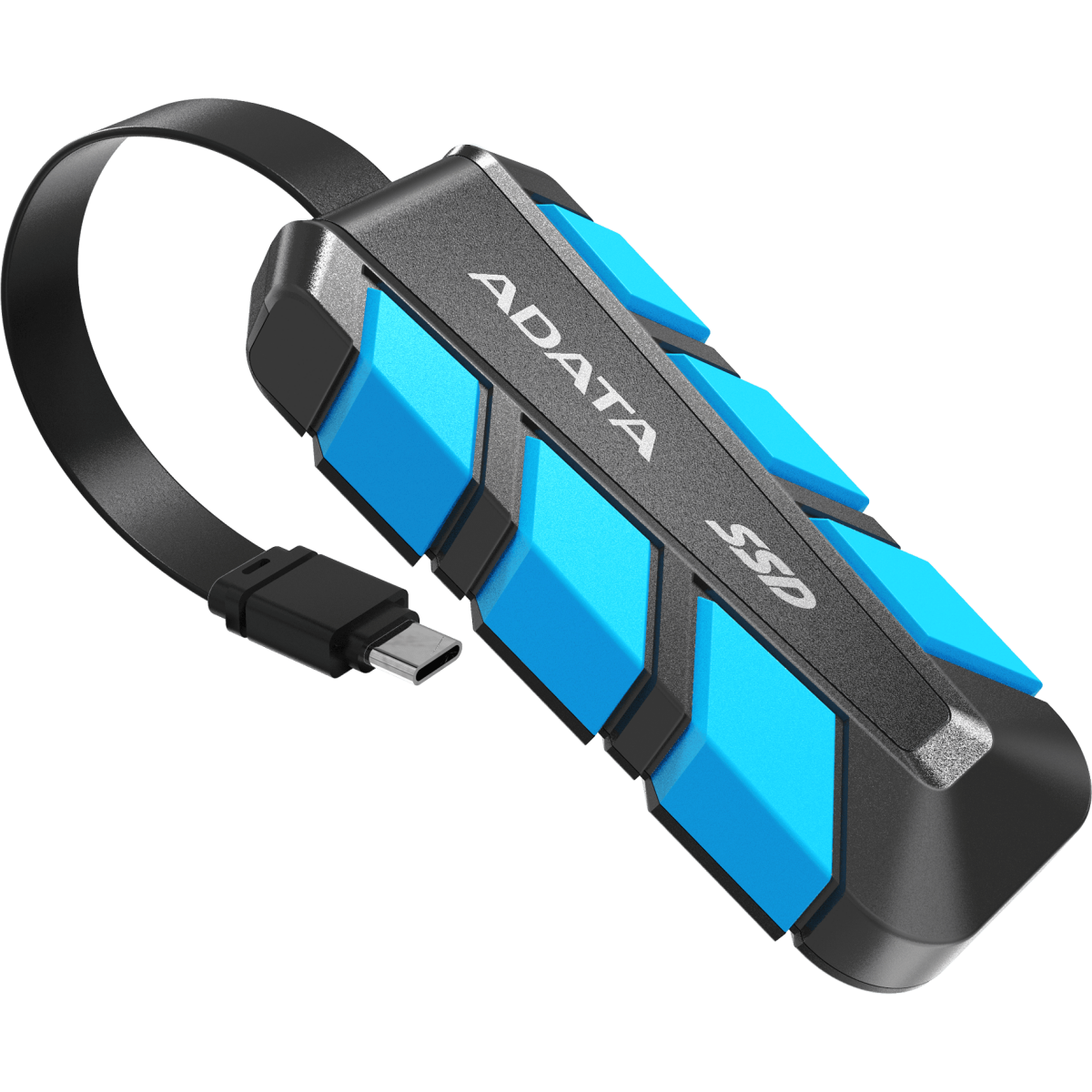 Внешний накопитель SSD 500GB ADATA SC740 Blue (SC740-500G-CBU)