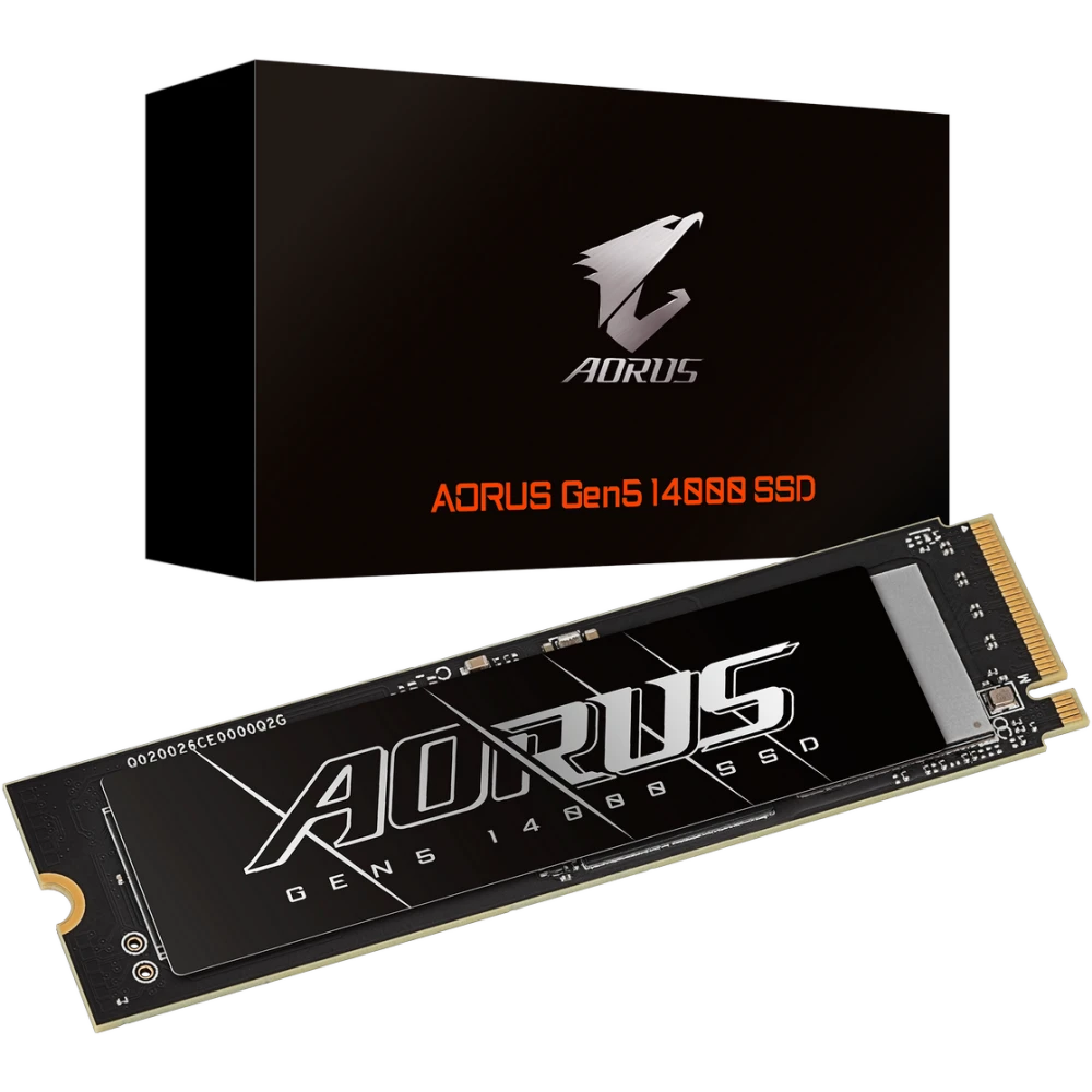 Накопитель SSD 2Tb Gigabyte Aorus Gen5 14000 (AG514K2TB) - фото 5