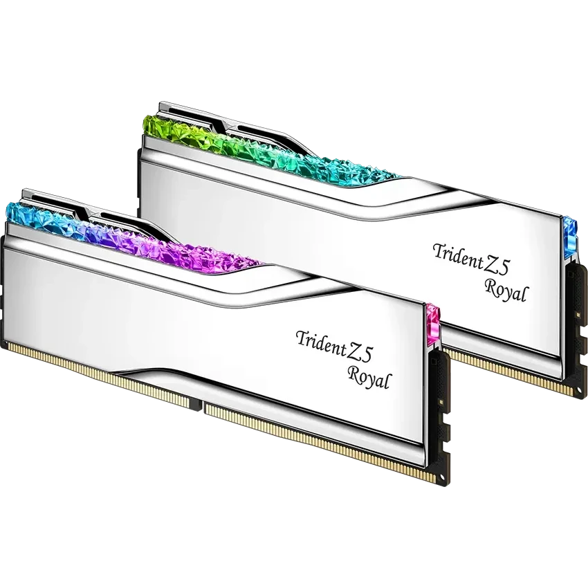 Оперативная память 96Gb DDR5 6400MHz G.Skill Trident Z5 ROYAL RGB (F5-6400J3239F48GX2-TR5S) (2x48Gb KIT) - фото 2
