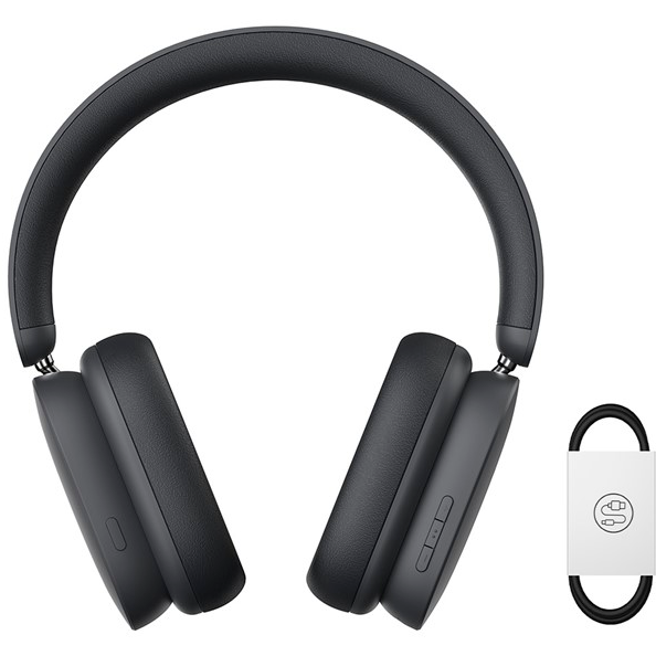 Гарнитура Baseus Bowie H1 Grey - NGTW230013/NGTW230213 - фото 5