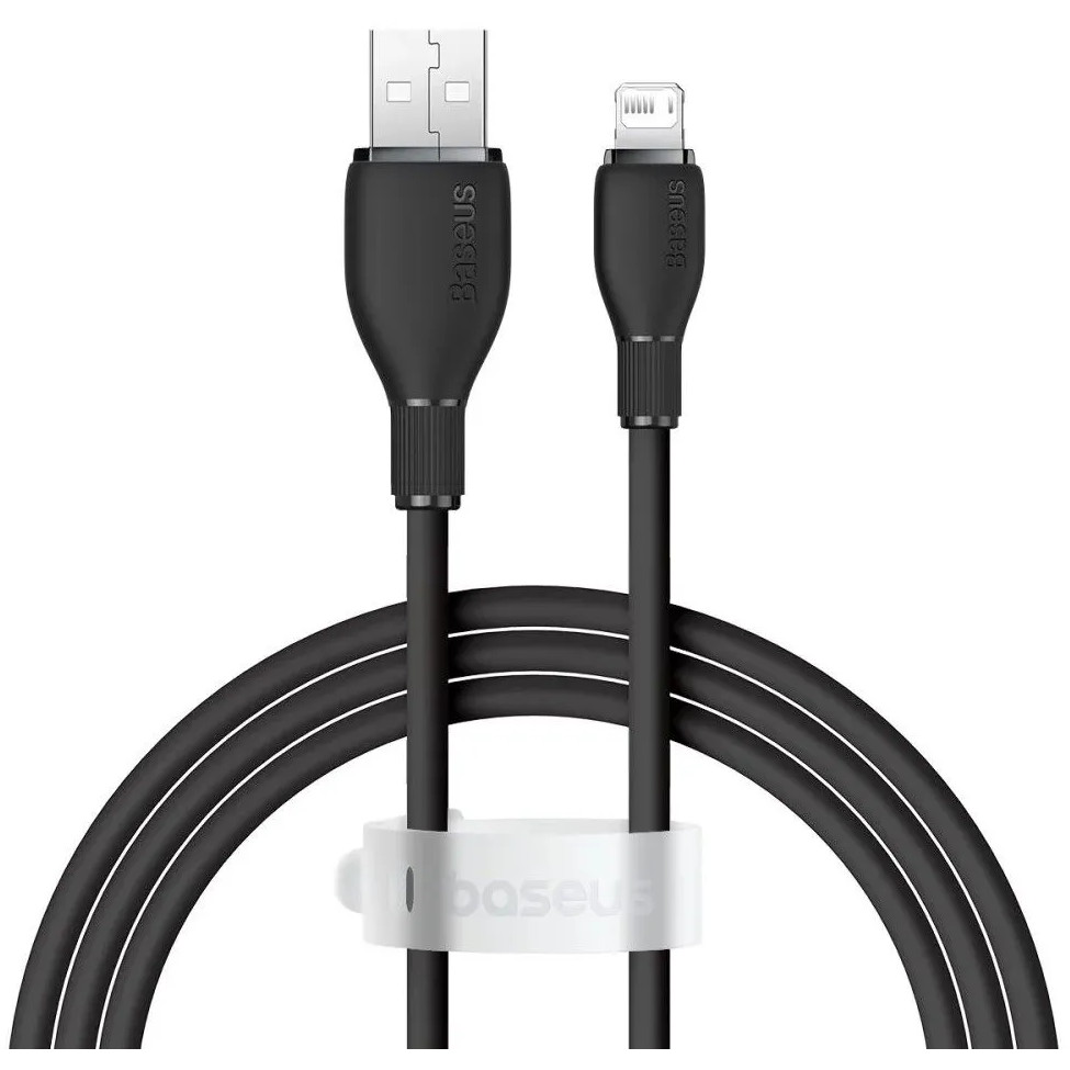 Кабель USB - Lightning, 1.2м, Baseus P10355700111-00