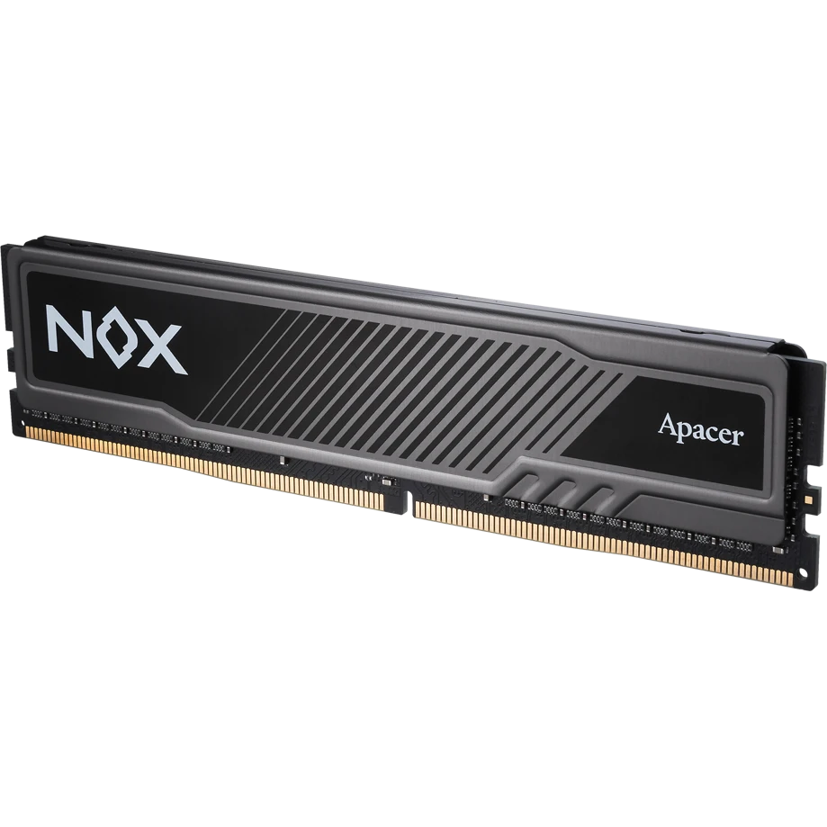 Оперативная память 16Gb DDR4 2666MHz Apacer NOX Black (AH4U16G26C08YMBAA-1) - фото 2