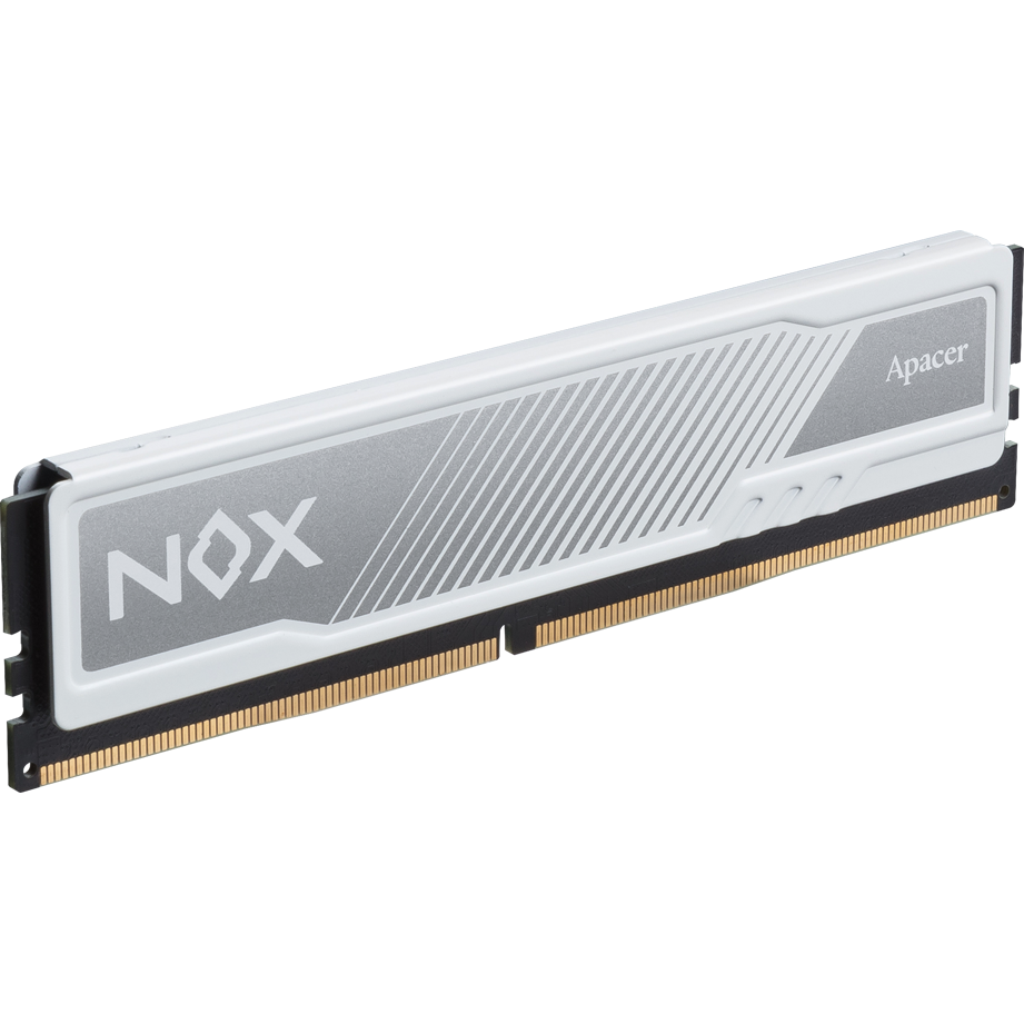 Оперативная память 16Gb DDR4 2666MHz Apacer NOX White (AH4U16G26C08YMWAA-2) (2x8Gb KIT) - фото 2