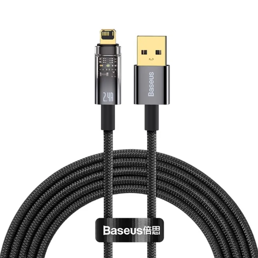 Кабель USB - Lightning, 1м, Baseus CATS000401