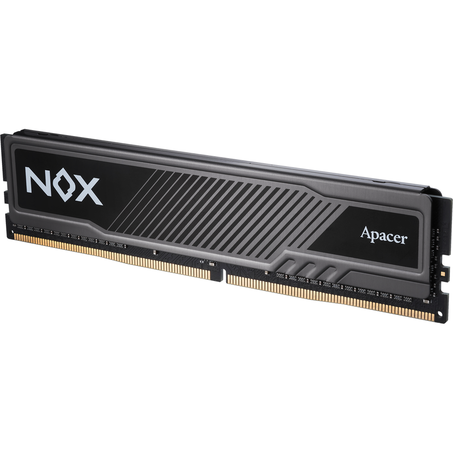 Оперативная память 8Gb DDR4 2666MHz Apacer NOX Black (AH4U08G26C08YMBAA-1) - фото 3