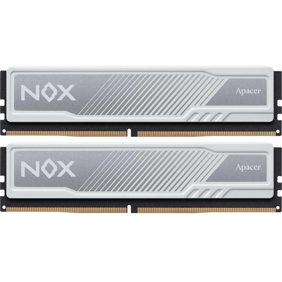 Оперативная память 32Gb DDR4 3200MHz Apacer NOX White (AH4U32G32C28YMWAA-2) (2x16Gb KIT)