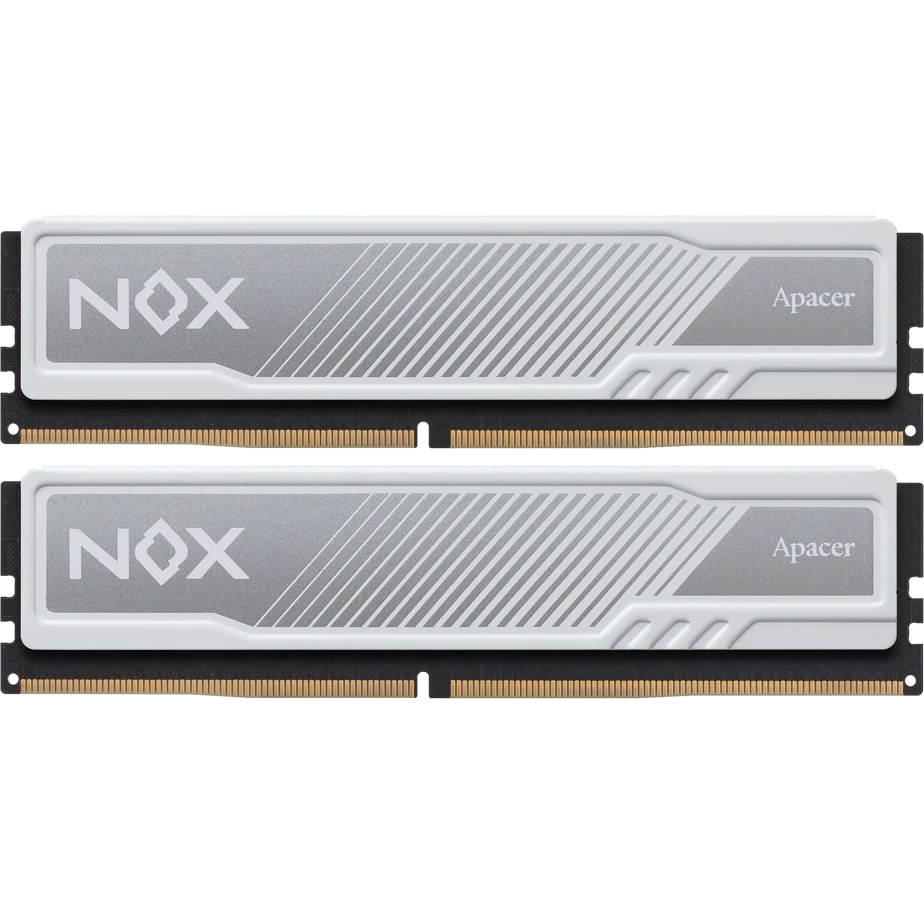 Оперативная память 32Gb DDR4 3600MHz Apacer NOX White (AH4U32G36C25YMWAA-2) (2x16Gb KIT)