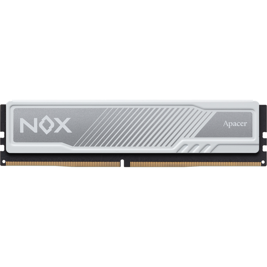 Оперативная память 32Gb DDR4 3600MHz Apacer NOX White (AH4U32G36C25YMWAA-2) (2x16Gb KIT) - фото 3