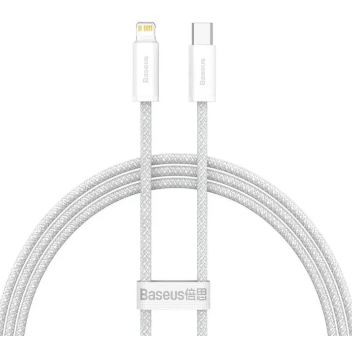 Кабель USB Type-C - Lightning, 1м, Baseus CALD000002