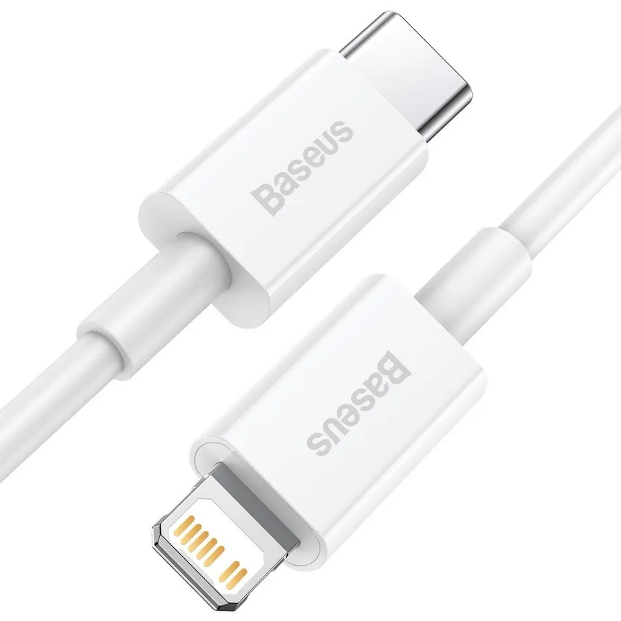 Кабель USB Type-C - Lightning, 0.25м, Baseus CATLYS-02