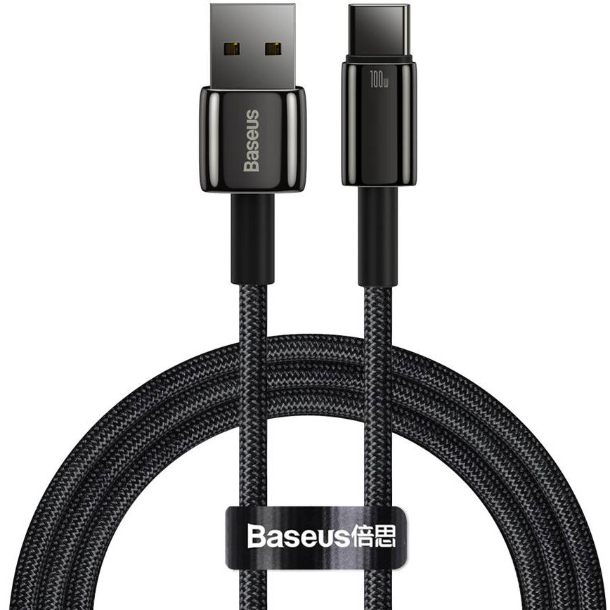 Кабель USB - USB Type-C, 1м, Baseus CAWJ000001