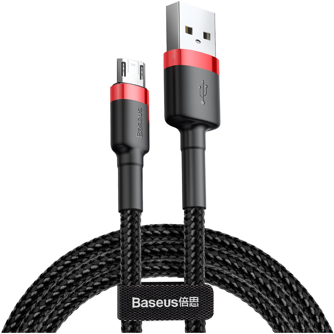 Кабель USB A (M) - microUSB B (M), 1м, Baseus CAMKLF-B91