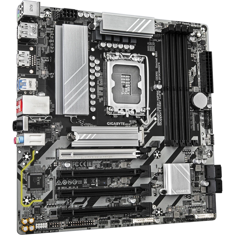 Материнская плата Gigabyte B860M DS3H WIFI6E - фото 2