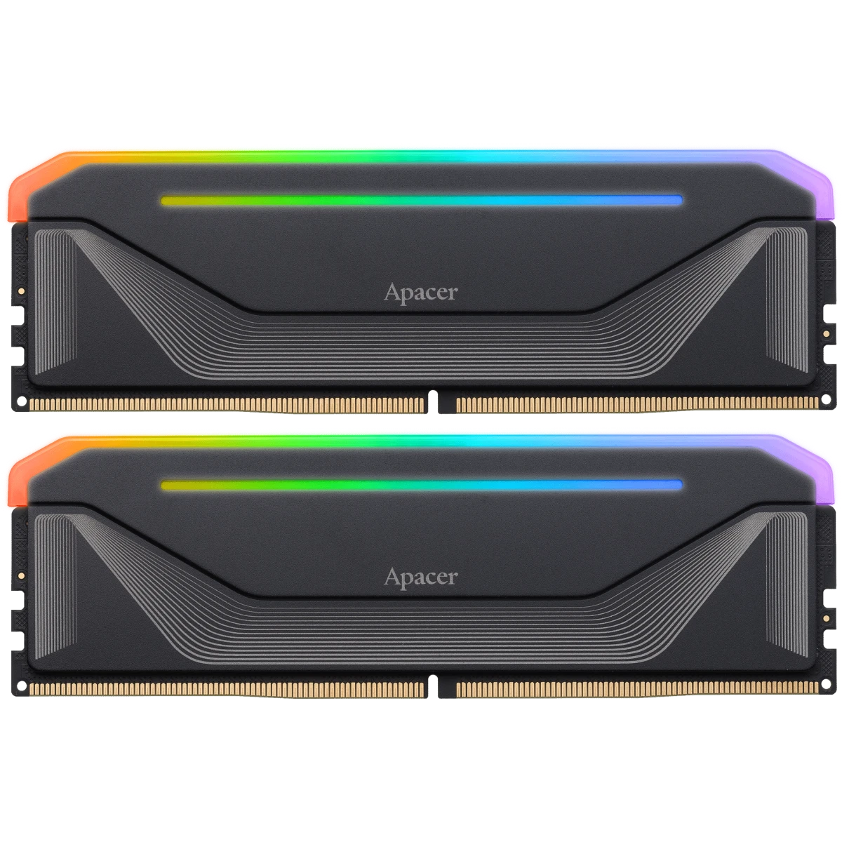 Оперативная память 32Gb DDR5 6800MHz Apacer NOX RGB (AH5U32G68C592NBAA-2) (2x16Gb KIT)