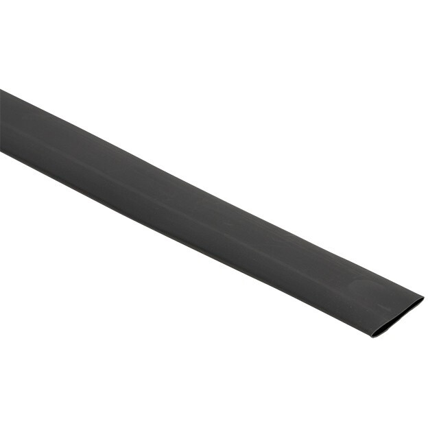 Термоусадочная трубка EKF tut-k12-b, 1м