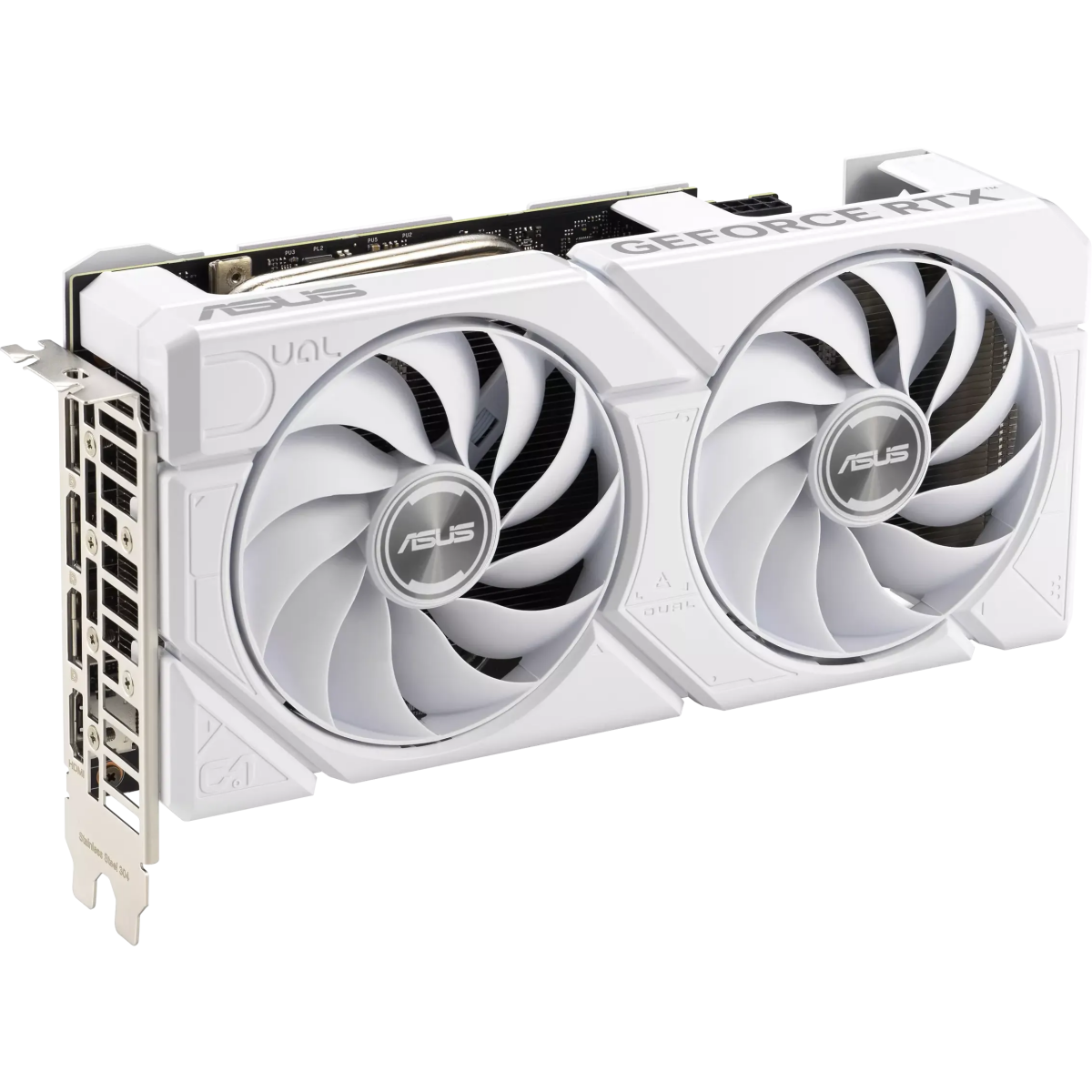 Видеокарта NVIDIA GeForce RTX 4060 Ti ASUS OC 8Gb (DUAL-RTX4060TI-O8G-EVO-WHITE) - фото 2