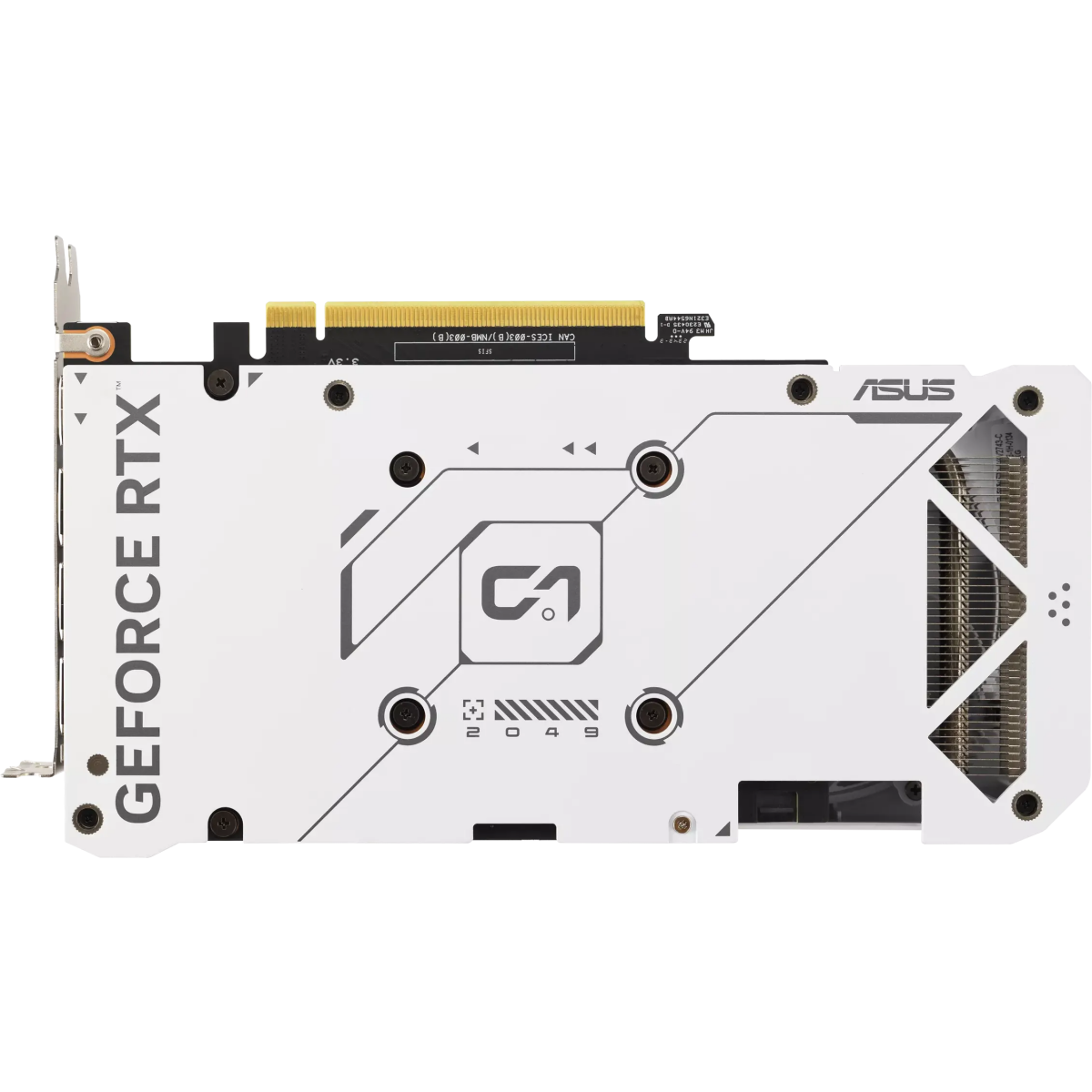 Видеокарта NVIDIA GeForce RTX 4060 Ti ASUS OC 8Gb (DUAL-RTX4060TI-O8G-EVO-WHITE) - фото 10