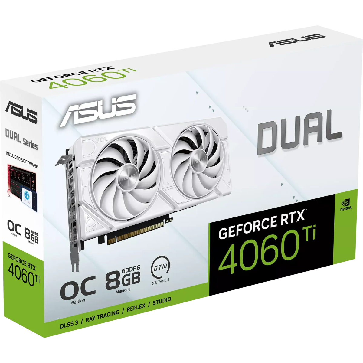 Видеокарта NVIDIA GeForce RTX 4060 Ti ASUS OC 8Gb (DUAL-RTX4060TI-O8G-EVO-WHITE) - фото 13