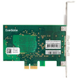 Сетевая карта ExeGate EXE-82576-F2 + трансивер EXT-1G-SM1310-LC2-20KM (EX298938RUS)