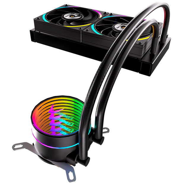 Система жидкостного охлаждения Formula Oasis L240 ARGB Black - OASIS L240 ARGB BK - фото 4