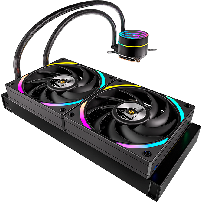 Система жидкостного охлаждения Formula Oasis L240 ARGB Black - OASIS L240 ARGB BK - фото 5