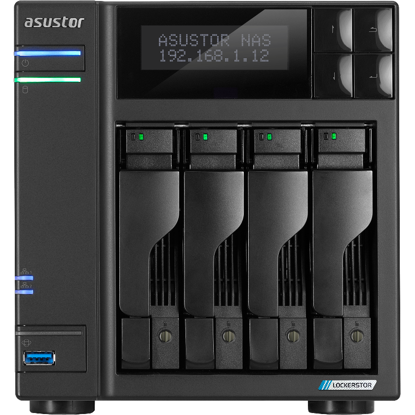 Сетевое хранилище (NAS) ASUSTOR LOCKERSTOR 4 Gen2 (AS6704T)