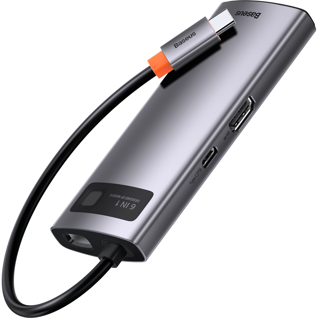 USB-концентратор Baseus CAHUB-CW0G - фото 3