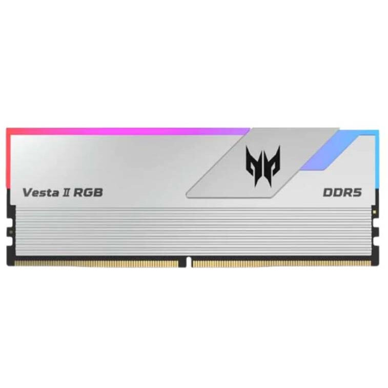 Оперативная память 64Gb DDR5 6000MHz Acer Predator Vesta II RGB Silver (BL.9BWWR.371) (2x32Gb KIT) - фото 3